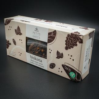 Biskota - Biscuits Grecs Cacao Raisins Secs Amandes 135g