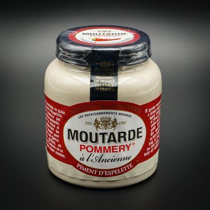 Moutarde à l'ancienne - Piment d'Espelette 100g