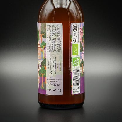 Bière Blanche au Curcuma Bio - Rita - 4,10% 33cl – Image 2