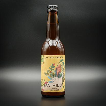 Bière Pale Ale Bio - Mathilde - Brasserie Les Deux Amants - 4,2% 33cl