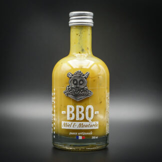 Sauce BBQ - Miel & Moutarde 250ml. Hellicious.