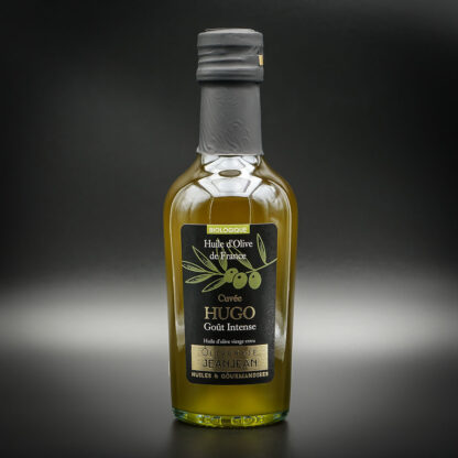 huile d'olive Biologique vierge extra - oliveraie Jeanjean - cuvée Hugo