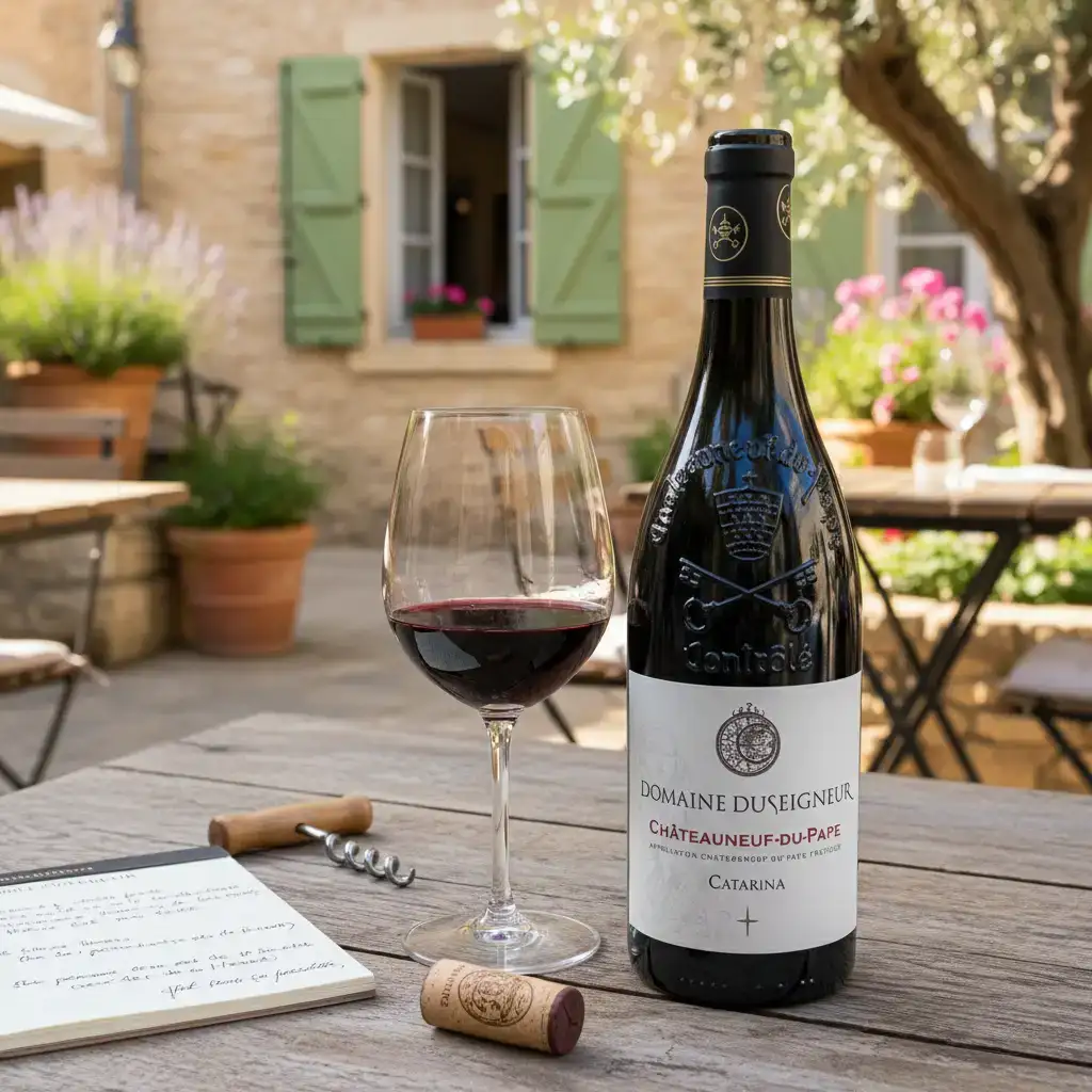 Catarina 2019 : L’Élégance Impériale de Châteauneuf-du-Pape par le Domaine Duseigneur