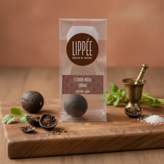 Citron noir Loomi - lippée - éditeur de saveurs